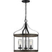 Myhouse Lighting Progress Lighting - P500235-031 - Three Light Outdoor Pendant - Brenham - Black