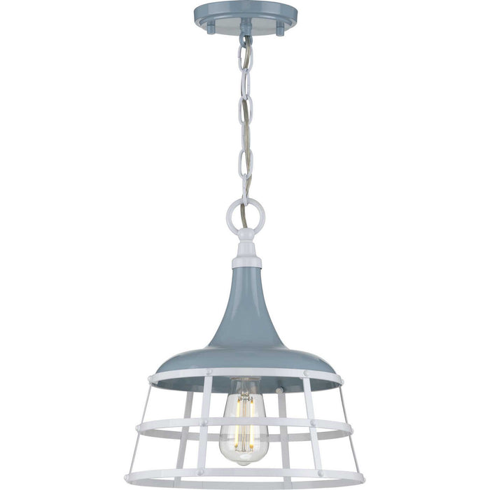 Myhouse Lighting Progress Lighting - P500236-164 - One Light Pendant - Bastille - Coastal Blue