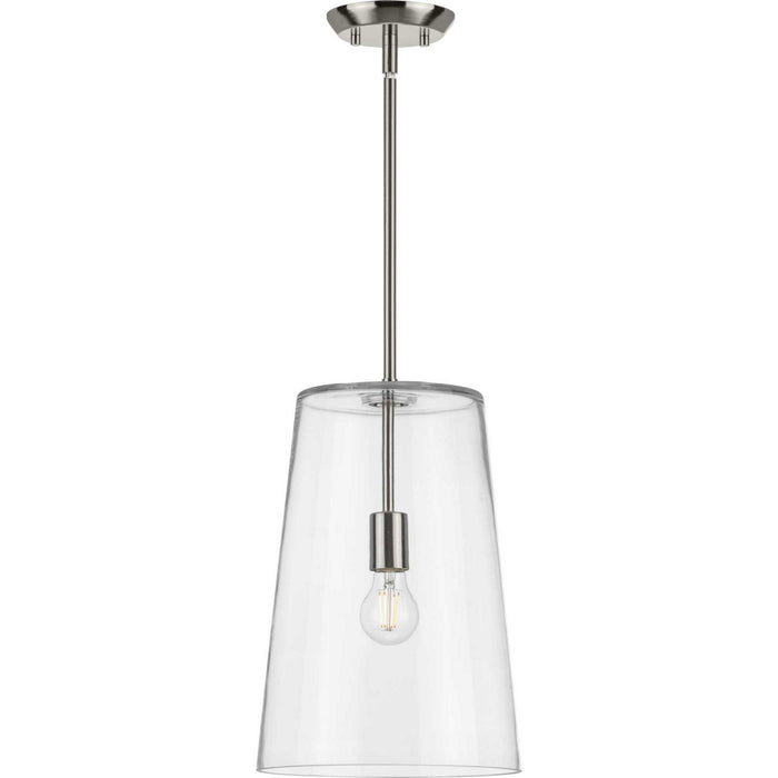 Myhouse Lighting Progress Lighting - P500242-009 - One Light Pendant - Clarion - Brushed Nickel