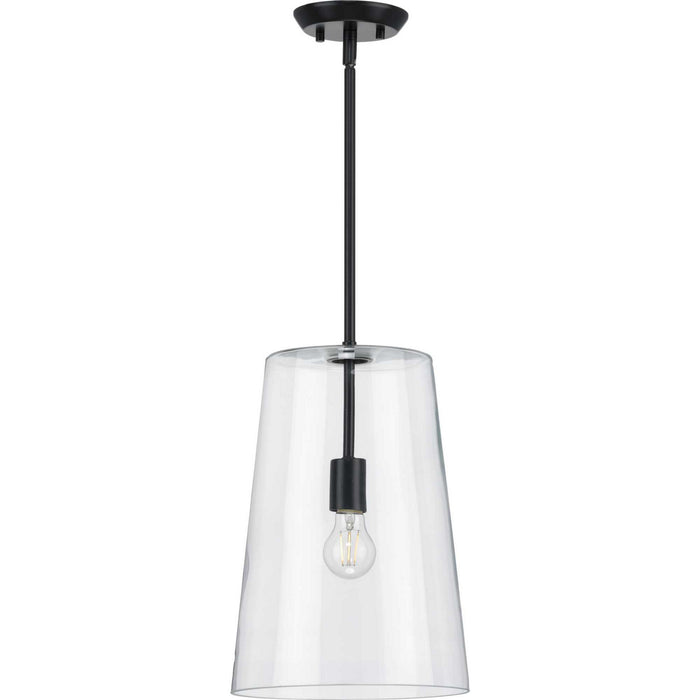 Myhouse Lighting Progress Lighting - P500242-031 - One Light Pendant - Clarion - Black