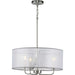 Myhouse Lighting Progress Lighting - P500243-009 - Three Light Pendant - Riley - Brushed Nickel