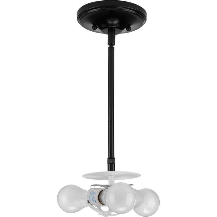 Myhouse Lighting Progress Lighting - P5199-31 - Three Light Pendant - Markor - Matte Black