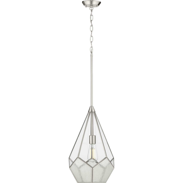 Myhouse Lighting Progress Lighting - P5319-09 - One Light Pendant - Cinq - Brushed Nickel