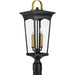 Myhouse Lighting Progress Lighting - P540067-031 - Two Light Post Lantern - Chatsworth - Black