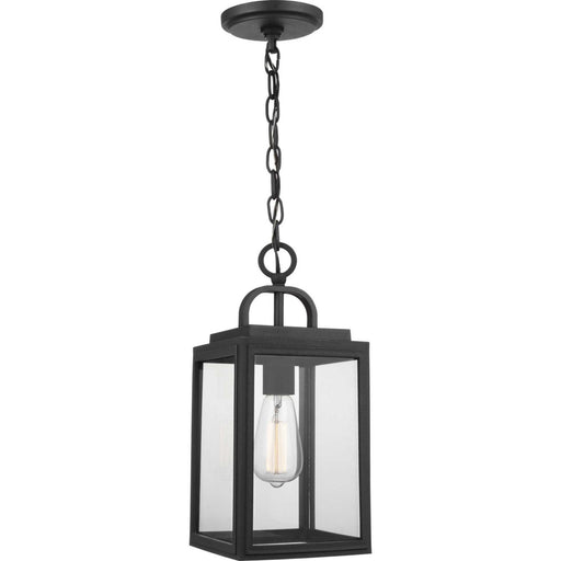 Myhouse Lighting Progress Lighting - P550064-031 - One Light Hanging Lantern - Grandbury - Black