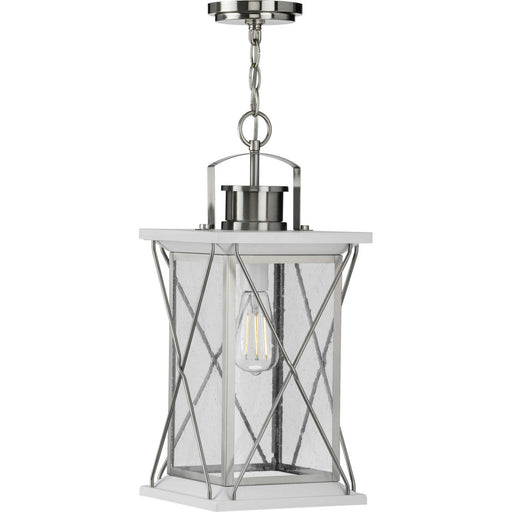 Myhouse Lighting Progress Lighting - P550068-135 - One Light Hanging Lantern - Barlowe - Stainless Steel