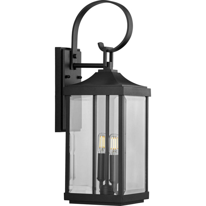 Myhouse Lighting Progress Lighting - P560022-031 - Two Light Wall Lantern - Gibbes Street - Black