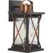 Myhouse Lighting Progress Lighting - P560156-020 - One Light Wall Lantern - Barlowe - Antique Bronze