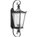 Myhouse Lighting Progress Lighting - P6628-31MD - One Light Wall Lantern - Cadence - Black