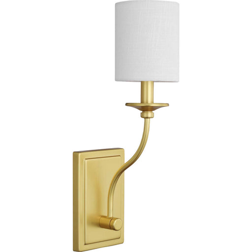 Myhouse Lighting Progress Lighting - P710018-012 - One Light Wall Sconce - Bonita - Satin Brass