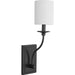 Myhouse Lighting Progress Lighting - P710018-031 - One Light Wall Sconce - Bonita - Black