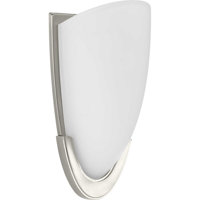 Myhouse Lighting Progress Lighting - P710079-009-30 - LED Wall Bracket - LED Etched Glass Sconce - Brushed Nickel