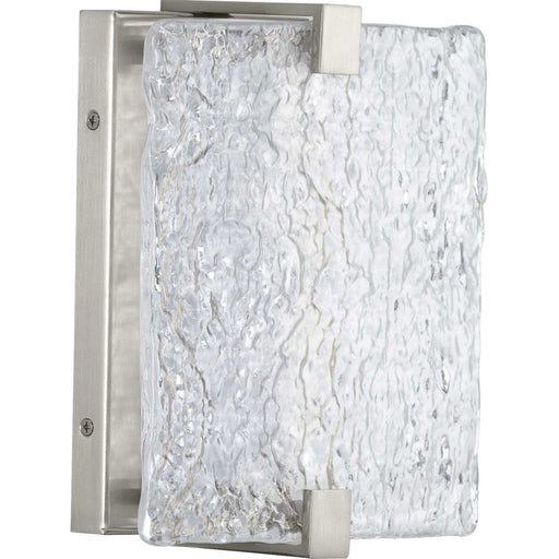 Myhouse Lighting Progress Lighting - P710080-009-30 - LED Wall Sconce - Led Stone Glass - Brushed Nickel