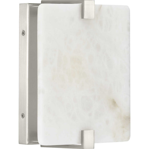 Myhouse Lighting Progress Lighting - P710081-009-30 - LED Wall Sconce - Led Alabaster Stone - Brushed Nickel