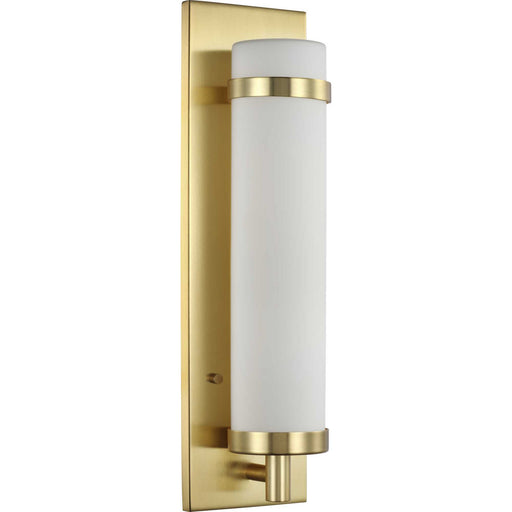 Myhouse Lighting Progress Lighting - P710088-012 - One Light Wall Sconce - Hartwick - Satin Brass