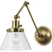 Myhouse Lighting Progress Lighting - P710094-163 - One Light Swing Arm Wall Lamp - Hinton - Vintage Brass