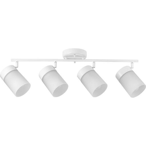 Myhouse Lighting Progress Lighting - P900012-028 - Four Light Head Track - Ridgecrest - Satin White