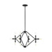 Myhouse Lighting Visual Comfort Studio - 5106712-112 - 12 Light Chandelier - Wyn - Midnight Black