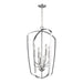 Myhouse Lighting Generation Lighting - 5134908-05 - Eight Light Hall / Foyer Pendant - Romee - Chrome