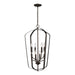 Myhouse Lighting Generation Lighting - 5134908-710 - Eight Light Hall / Foyer Pendant - Romee - Bronze