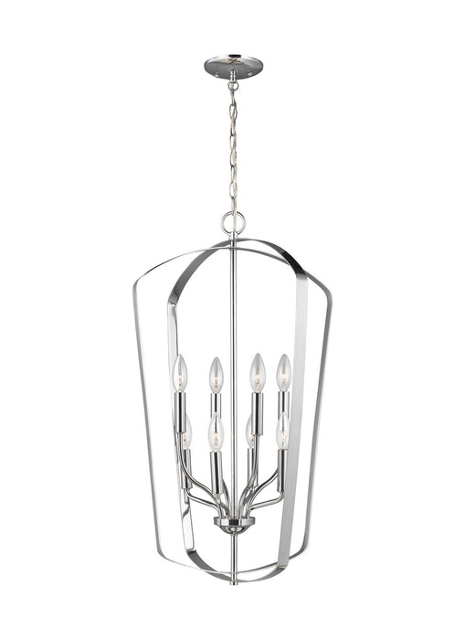 Myhouse Lighting Generation Lighting - 5134908EN-05 - Eight Light Hall / Foyer - Romee - Chrome