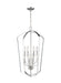 Myhouse Lighting Generation Lighting - 5134908EN-962 - Eight Light Hall / Foyer - Romee - Brushed Nickel