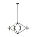 Myhouse Lighting Visual Comfort Studio - 5206712-112 - 12 Light Chandelier - Wyn - Midnight Black