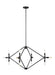 Myhouse Lighting Visual Comfort Studio - 5206712EN-112 - 12 Light Chandelier - Wyn - Midnight Black