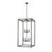 Myhouse Lighting Generation Lighting - 5234508-710 - Eight Light Hall / Foyer Pendant - Moffet Street - Bronze