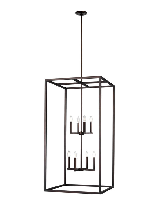 Myhouse Lighting Generation Lighting - 5234508EN-710 - Eight Light Hall / Foyer - Moffet Street - Bronze