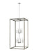 Myhouse Lighting Generation Lighting - 5234508EN-872 - Eight Light Hall / Foyer - Moffet Street - Washed Pine