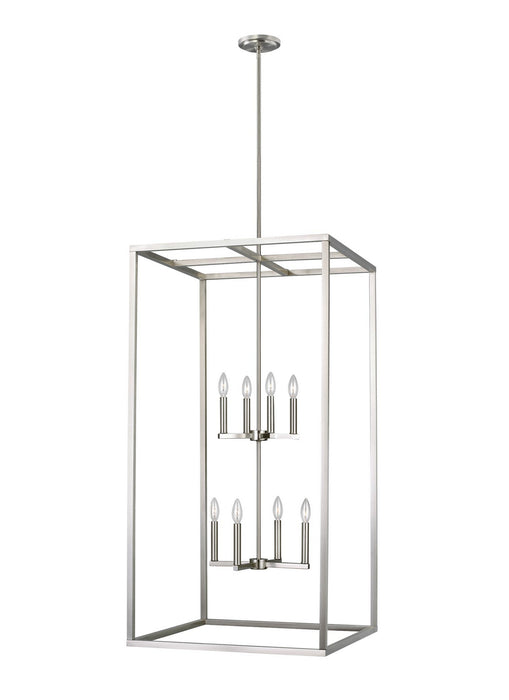 Myhouse Lighting Generation Lighting - 5234508EN-962 - Eight Light Hall / Foyer - Moffet Street - Brushed Nickel