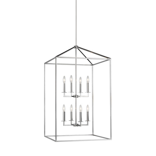 Myhouse Lighting Generation Lighting - 5315008EN-05 - Eight Light Hall / Foyer - Perryton - Chrome