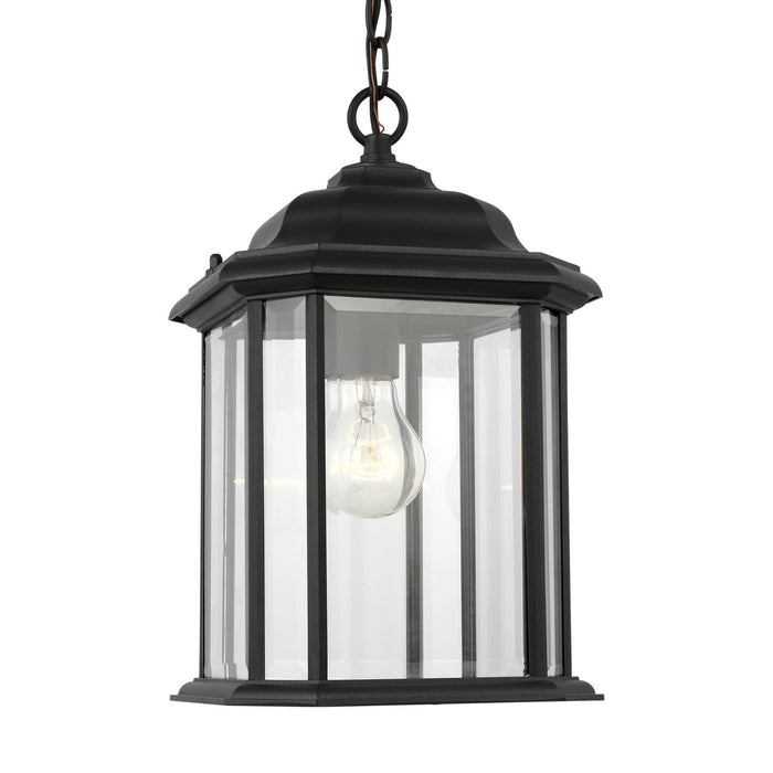 Myhouse Lighting Generation Lighting - 60031-12 - One Light Outdoor Pendant - Kent - Black