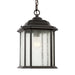 Myhouse Lighting Generation Lighting - 60031-746 - One Light Outdoor Pendant - Kent - Oxford Bronze