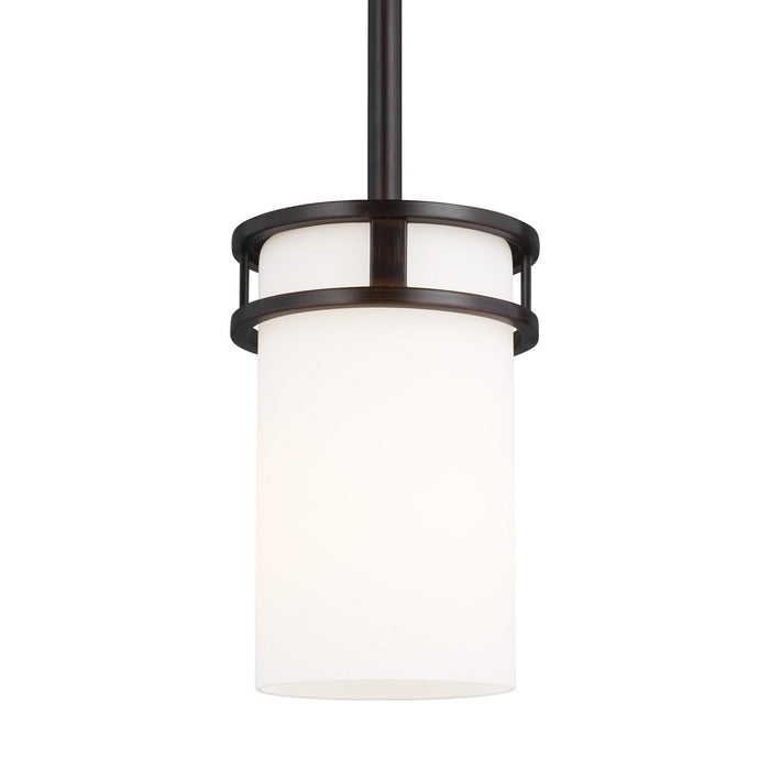 Myhouse Lighting Generation Lighting - 6121601-710 - One Light Mini-Pendant - Robie - Bronze