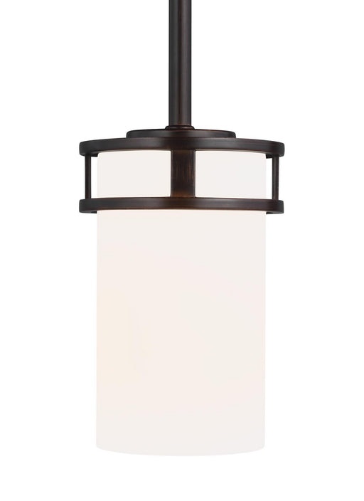 Myhouse Lighting Generation Lighting - 6121601EN3-710 - One Light Mini-Pendant - Robie - Bronze