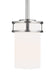 Myhouse Lighting Generation Lighting - 6121601EN3-962 - One Light Mini-Pendant - Robie - Brushed Nickel