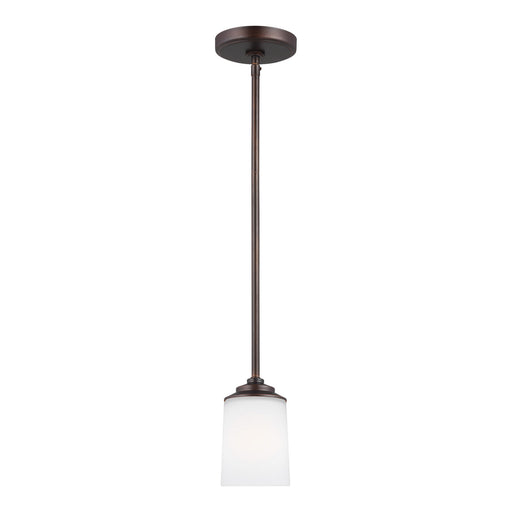 Myhouse Lighting Generation Lighting - 6130701-710 - One Light Mini-Pendant - Kemal - Bronze