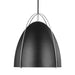 Myhouse Lighting Visual Comfort Studio - 6551701-05 - One Light Pendant - Norman - Chrome