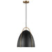 Myhouse Lighting Visual Comfort Studio - 6551701-848 - One Light Pendant - Norman - Satin Brass