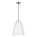 Myhouse Lighting Visual Comfort Studio - 6551801EN3-05 - One Light Pendant - Norman - Chrome