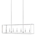 Myhouse Lighting Generation Lighting - 6634507-962 - Seven Light Island Pendant - Moffet Street - Brushed Nickel