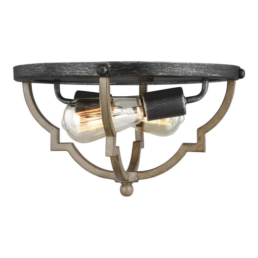 Myhouse Lighting Generation Lighting - 7524902-846 - Two Light Flush Mount - Socorro - Stardust