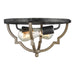 Myhouse Lighting Generation Lighting - 7524902-846 - Two Light Flush Mount - Socorro - Stardust