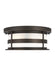 Myhouse Lighting Generation Lighting - 7890902EN3-71 - Two Light Outdoor Flush Mount - Wilburn - Antique Bronze