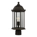 Myhouse Lighting Generation Lighting - 8238601-71 - One Light Outdoor Post Lantern - Sevier - Antique Bronze