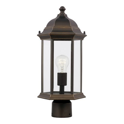 Myhouse Lighting Generation Lighting - 8238651-71 - One Light Outdoor Post Lantern - Sevier - Antique Bronze