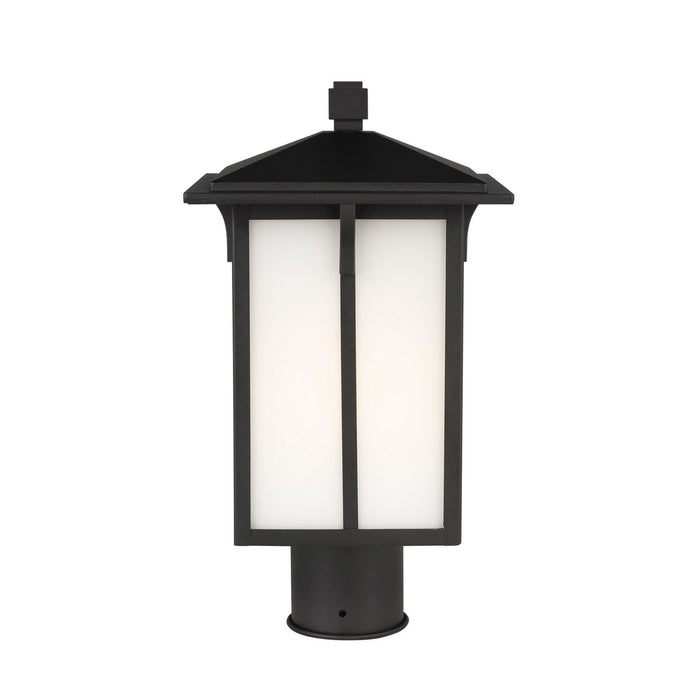 Myhouse Lighting Generation Lighting - 8252701-12 - One Light Outdoor Post Lantern - Tomek - Black