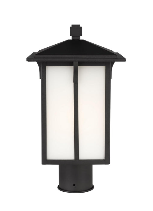 Myhouse Lighting Generation Lighting - 8252701EN3-12 - One Light Outdoor Post Lantern - Tomek - Black